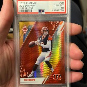 Joe Burrow Phoenix Fire Burst